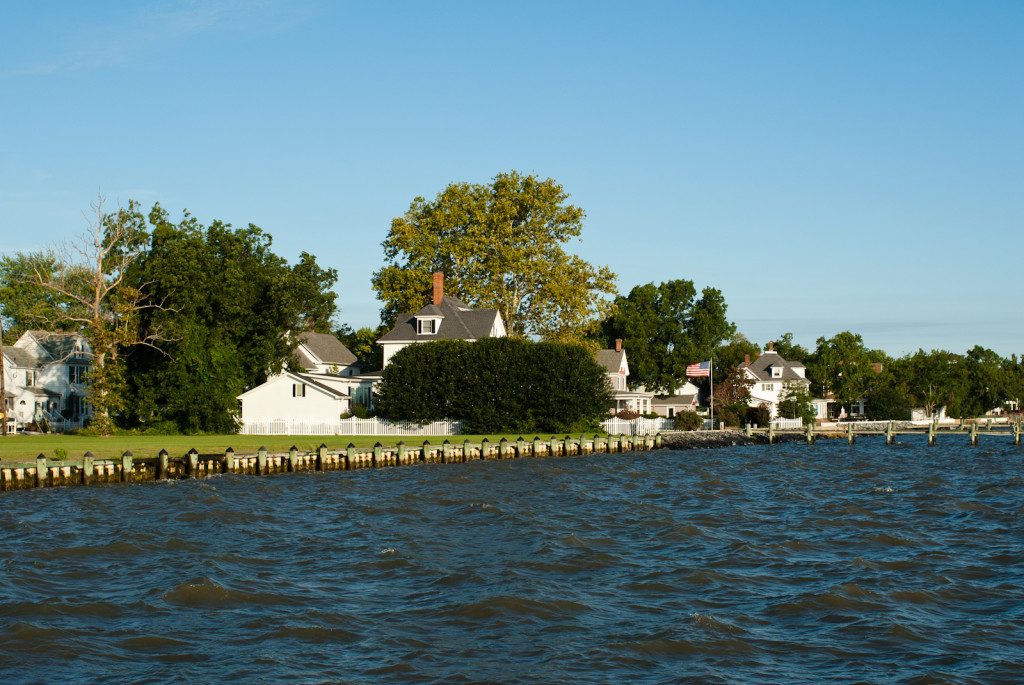 Waterfront, Choptank River, Cambridge, Maryland, August 22, 2015